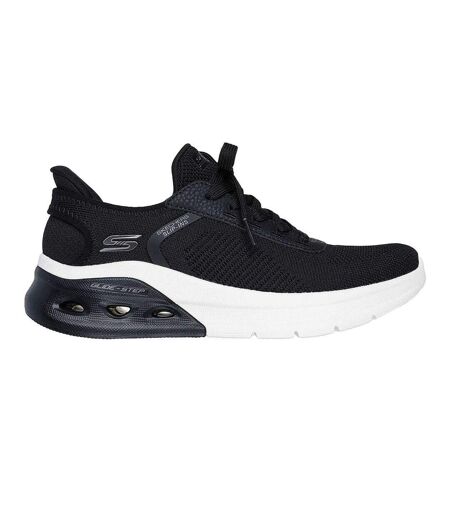 Baskets Bobs Arc Waves 2.0 Femme Noir Blanc Skechers