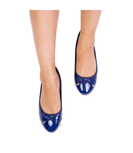 Ballerines Larges tallula femme bleu marine Where´s That From