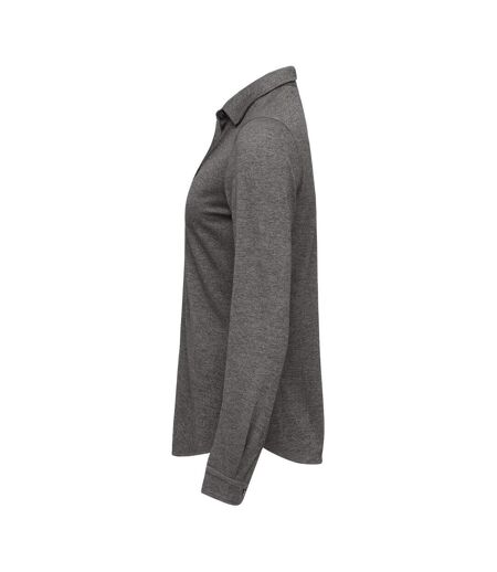 Womens/ladies Advantage Shirt Anthracite Melange Cutter & Buck