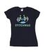 Disney T-shirt en coton Femmes/Ladies Lilo & Stitch Lunettes de Stitchmas (Bleu marine) - UTBI26103-1