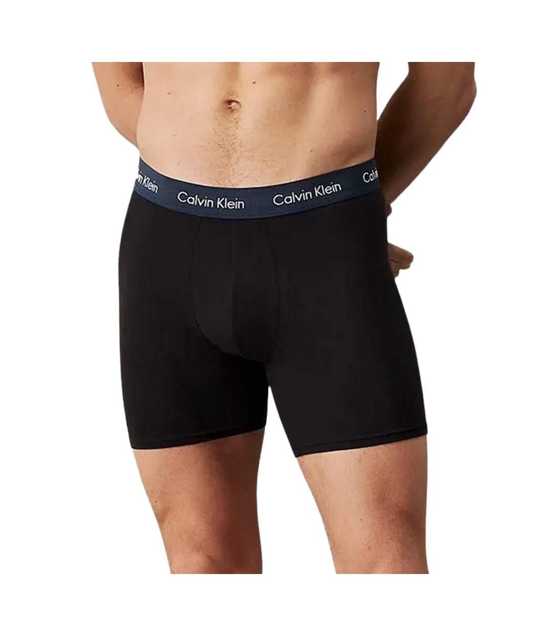 x5 boxers noir homme calvin klein jeans brief - l-1