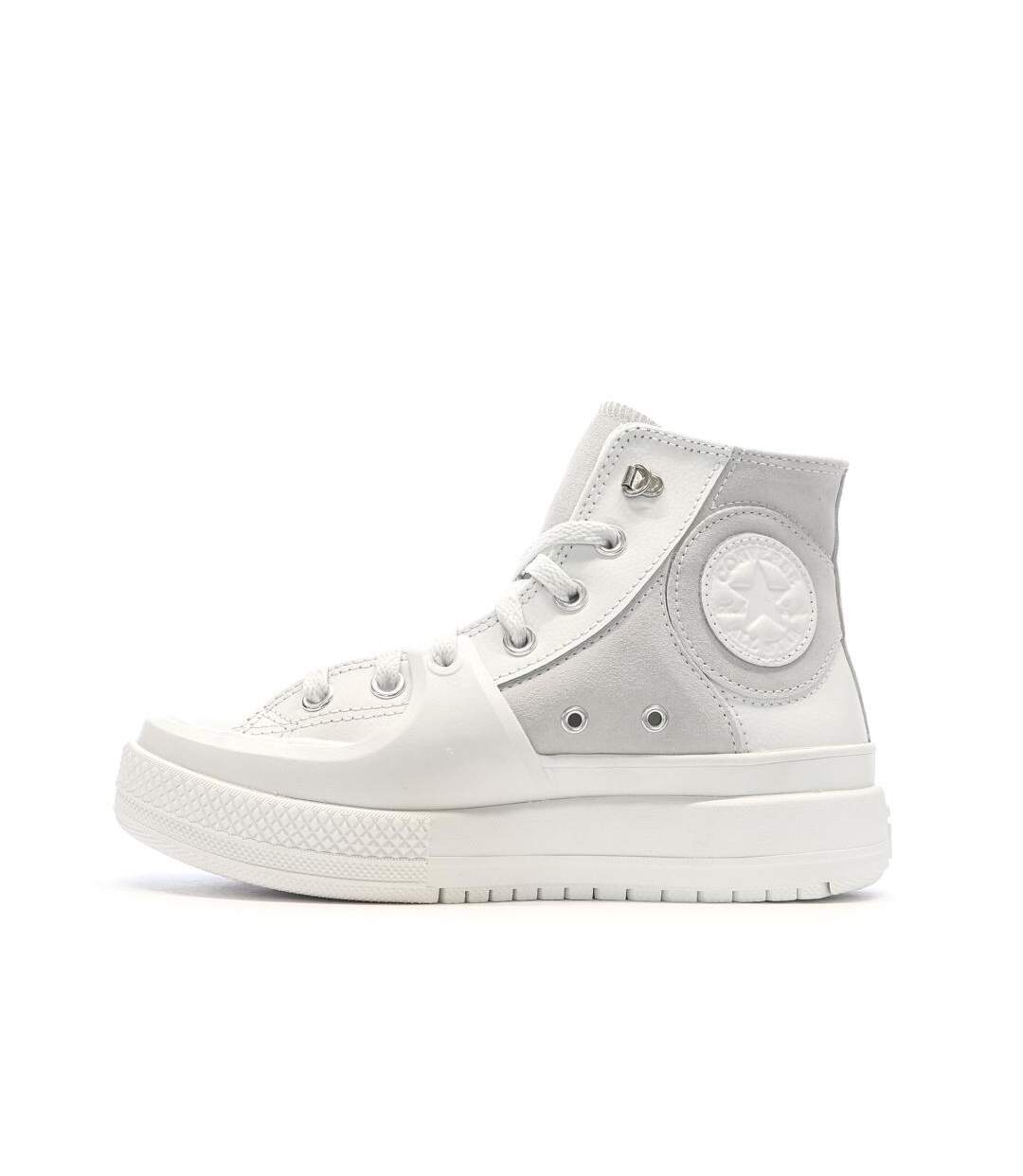 Baskets blanches homme converse chuck taylor all star construct a05615c-1