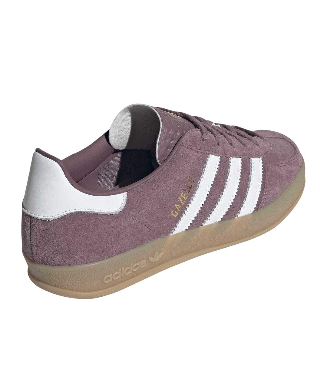 Baskets Gazelle Indoo Femme Pourpre Blanc Nuage Marron Pâle Adidas-2