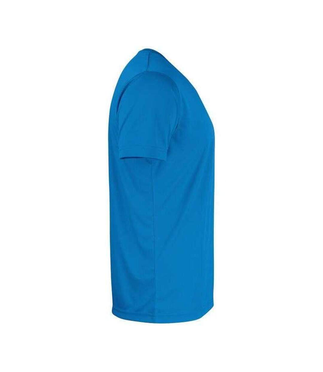 Mens Basic Active T-shirt Royal Blue Clique-4