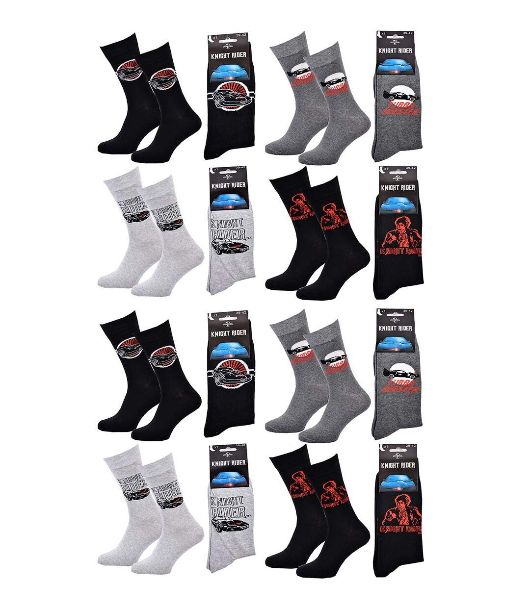 Chaussettes Pack HOMME K2000 Pack de 8 Paires 1387