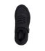 Childrens/kids Elite Sport Waterproof Lace Up Walking Shoes Black Skechers-3
