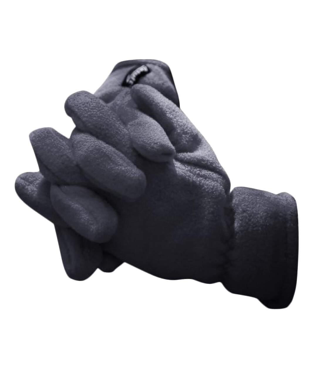 Gants Polaires Thermiques Anti-boulochage Adulte Unisexe Bleu Marine Result-2