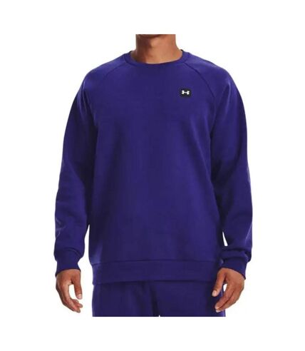 Sweat Bleu/Violet Homme Under Armour Rival Fleece - L