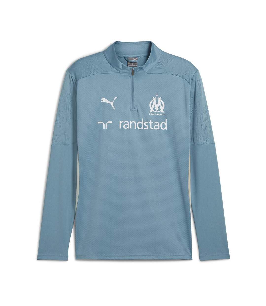 OM haut d'entrainement bleu gris homme puma 24/25-1