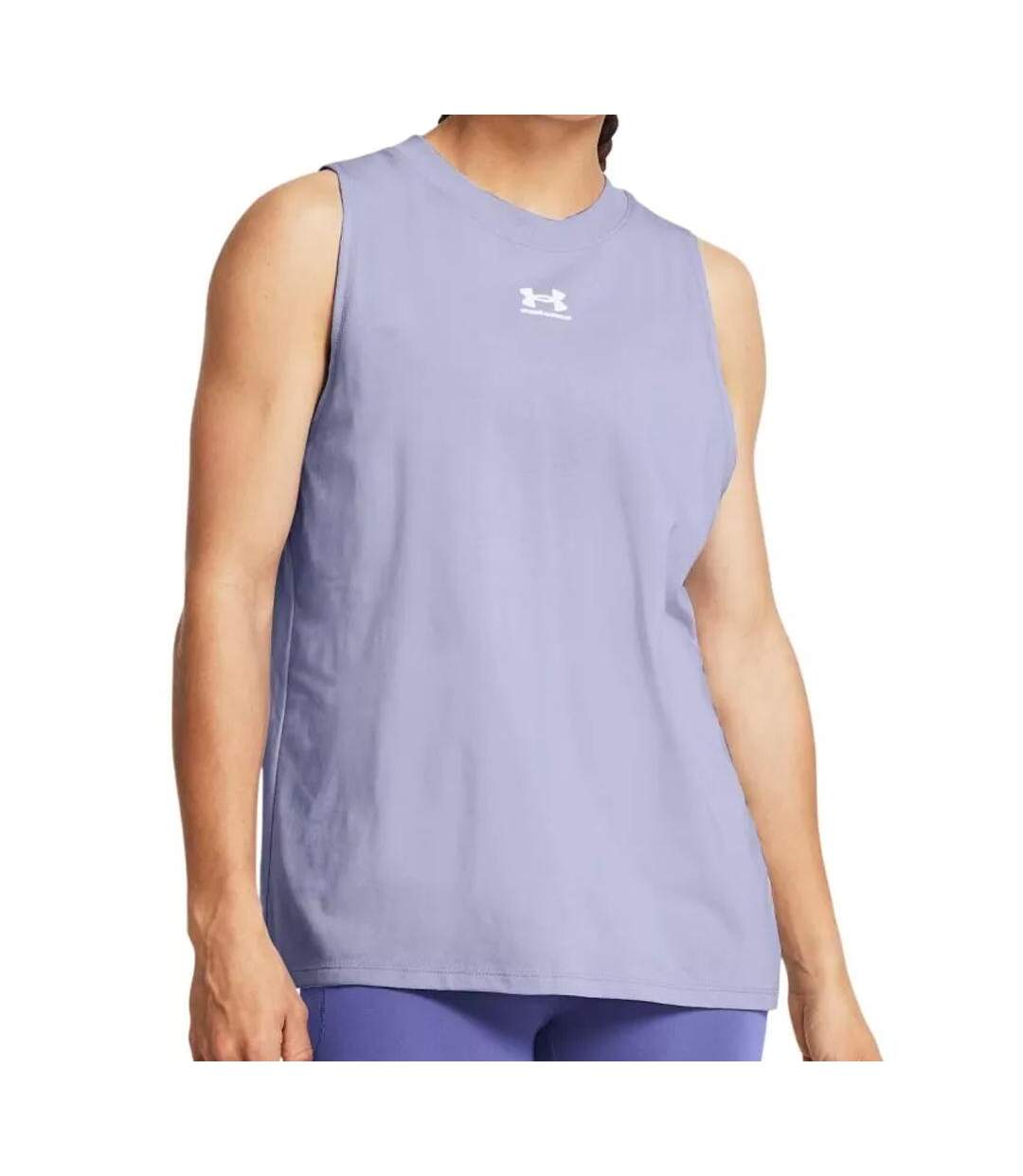 Débardeur Mauve Femme Under Armour Campus - L