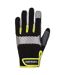 Portwest Unisex Adult PW3 Utility Gloves (Black/Yellow) (M) - UTPW314