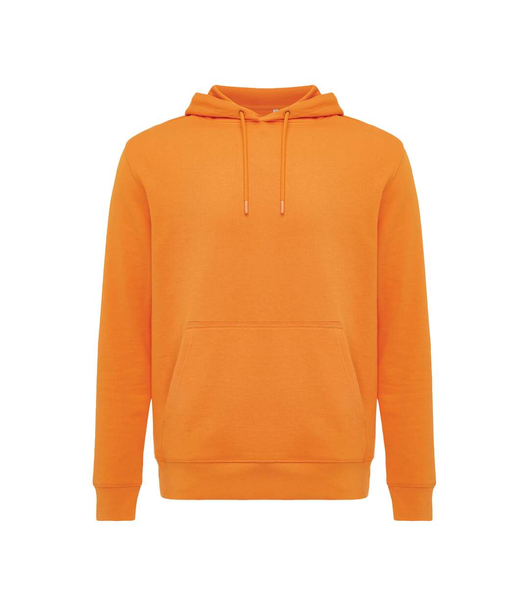 Unisex adult rila recycled cotton lightweight hoodie orange Iqoniq-1