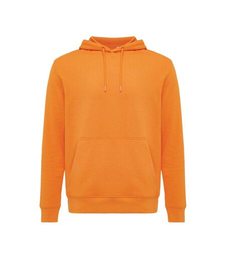 Unisex adult rila recycled cotton lightweight hoodie orange Iqoniq