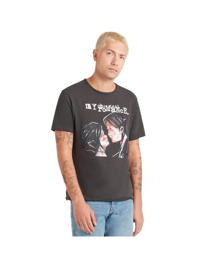 Unisex adult three cheers my chemical romance t-shirt charcoal Amplified