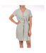 Robe rayure vert/blanc femme jdy life-1