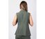 Top femme col tailleur EVELYNE uni kaki Coton Du Monde-4
