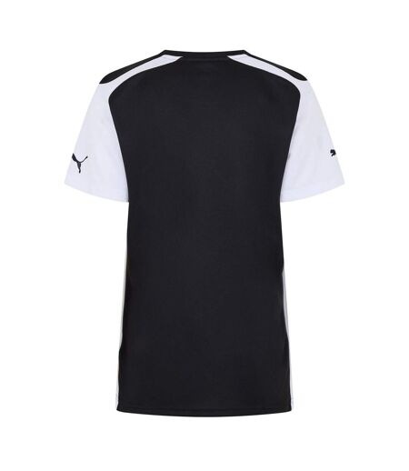 Womens/ladies Speed Short-sleeved T-shirt Black White Puma