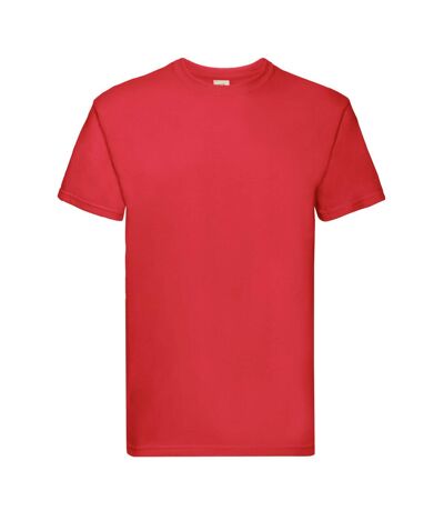 Fruit of the Loom - T-shirt SUPER PREMIUM - Adulte (Rouge) - UTPC5963