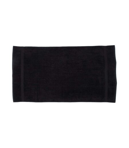 Luxury bath towel one size black Towel City