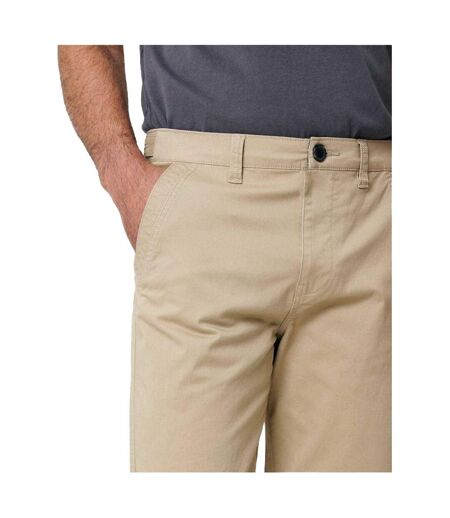 Mens Straight Chinos Stone Saltwell