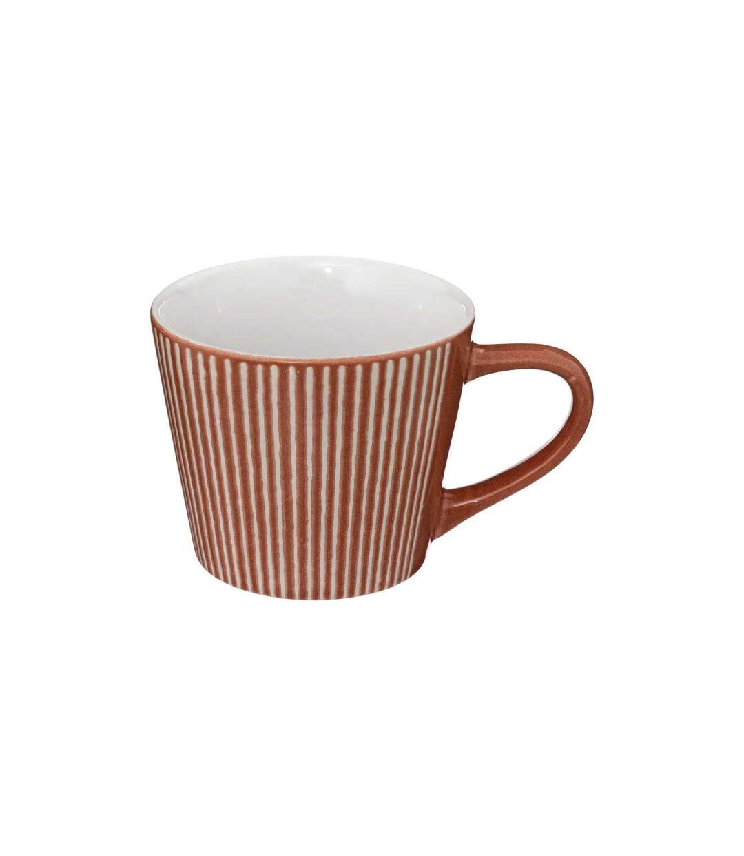 Lot de 6 Mugs en Céramique Maya 40cl Corail-2