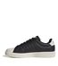 Mens Streettalk Low Lace Up Trainers Core Black White Adidas-2