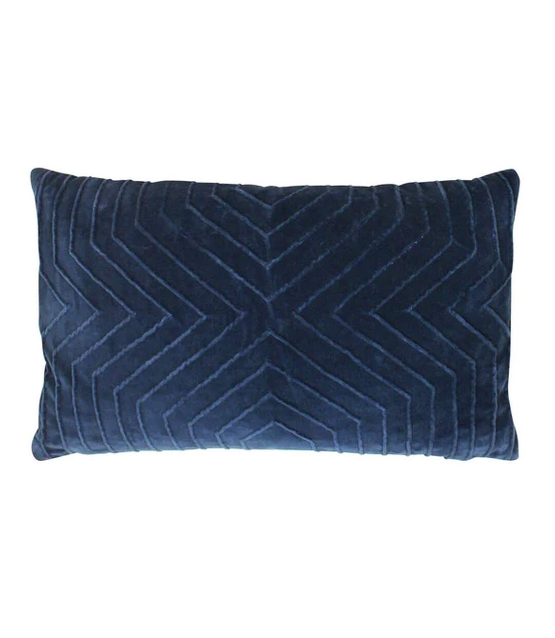 Mahal geometric cushion cover one size navy Furn