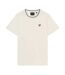 T-shirt Homme Blanc Gris Lyle & Scott-2