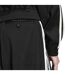 Mens Woven Baggy Tracksuit Bottoms Black Adidas-4
