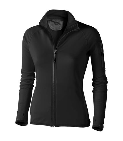 Elevate Womens/Ladies Mani Power Fleece (Solid Black)