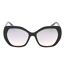 Womens/ladies Gf0390 01u Shiny Sunglasses One Size Black Guess-1