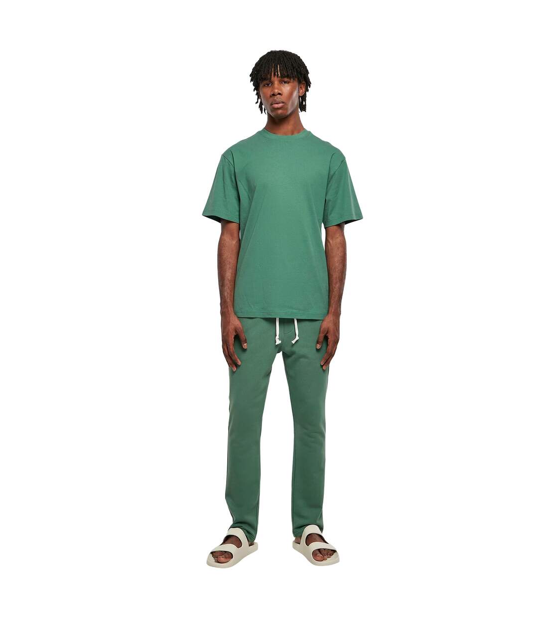 T-shirt Motif/style Uni Homme Feuille Urban Classics-1
