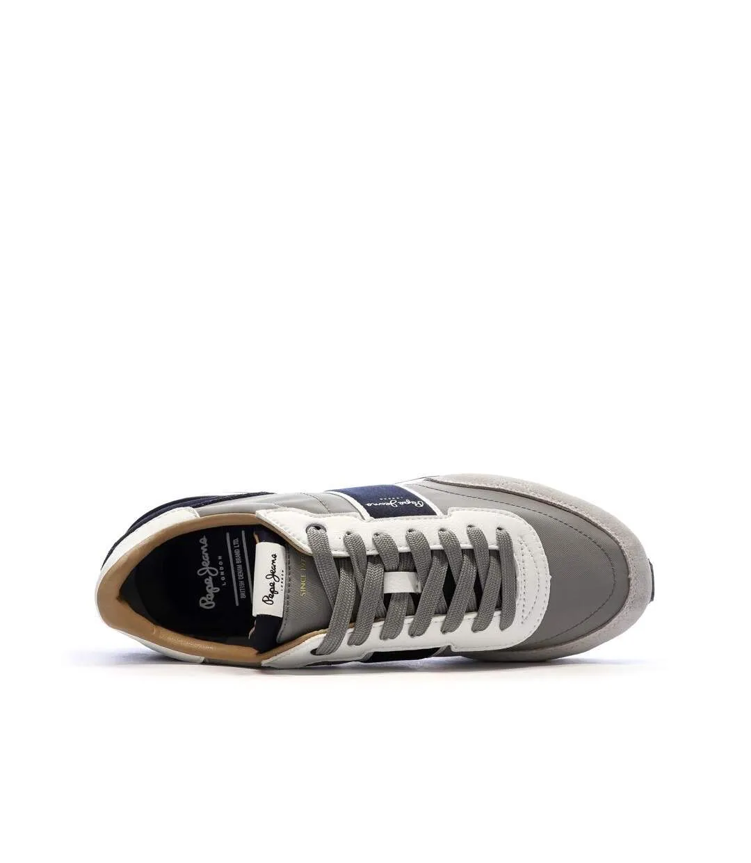 Baskets gris homme pepe jeans buster club-4