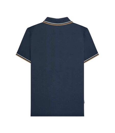 Polo Ss25 Homme Bleu Marine Lambretta