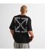 Mens Chain Print T-shirt Black Off White-4