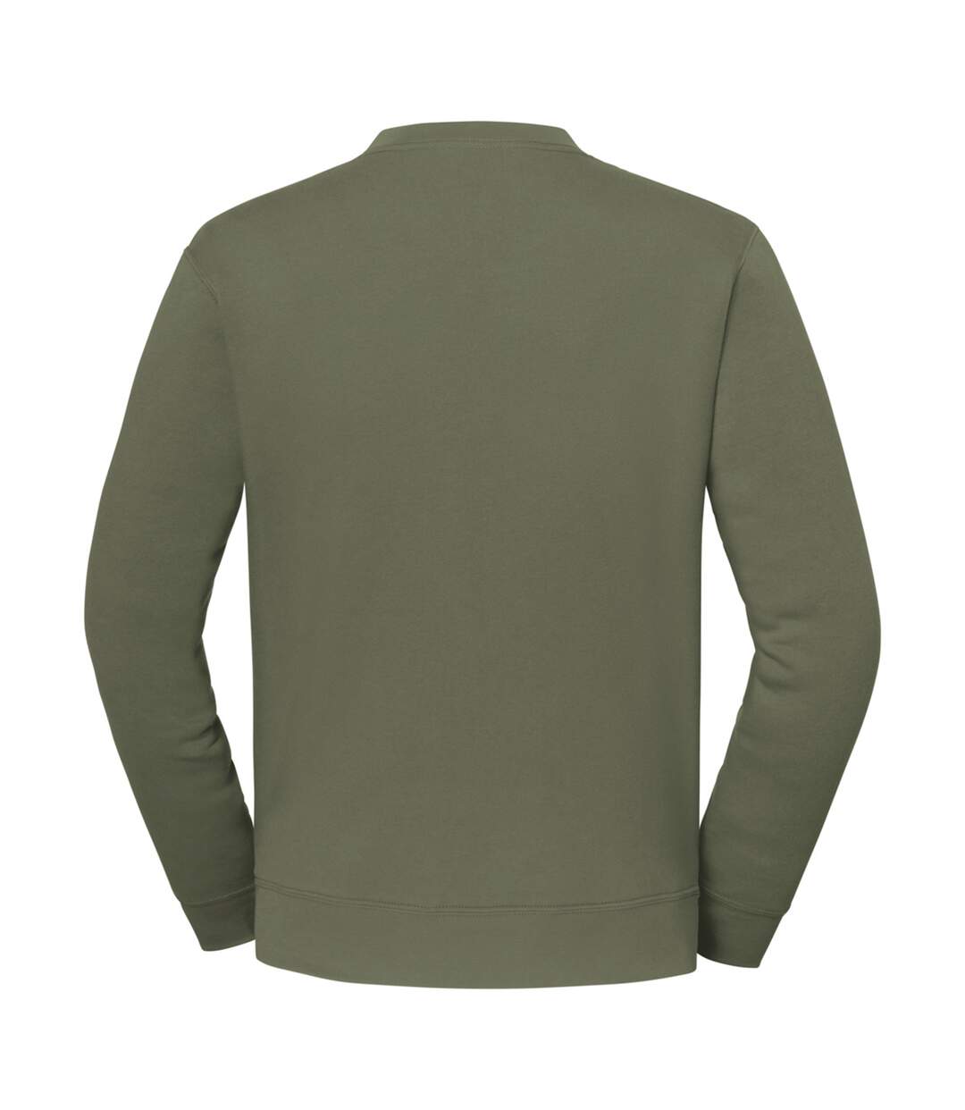 Mens Iconic Premium Set-in Sweatshirt Classic Olive Fruit Of The Loom-2