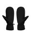 Moufles De Ski Motif/style Logo Meribel Noir Nevica-2