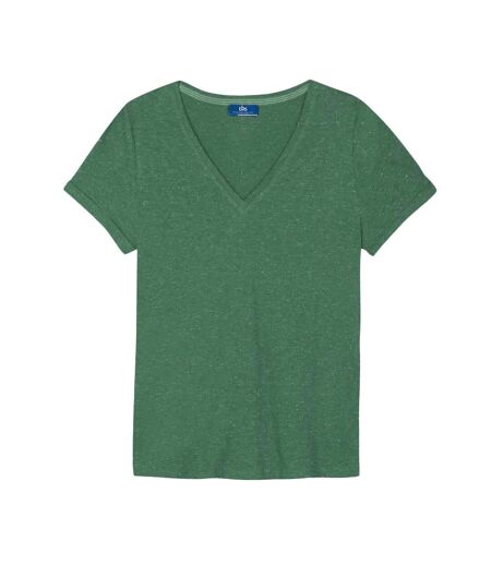 T-shirt vert femme tbs adinatee 29418 - l