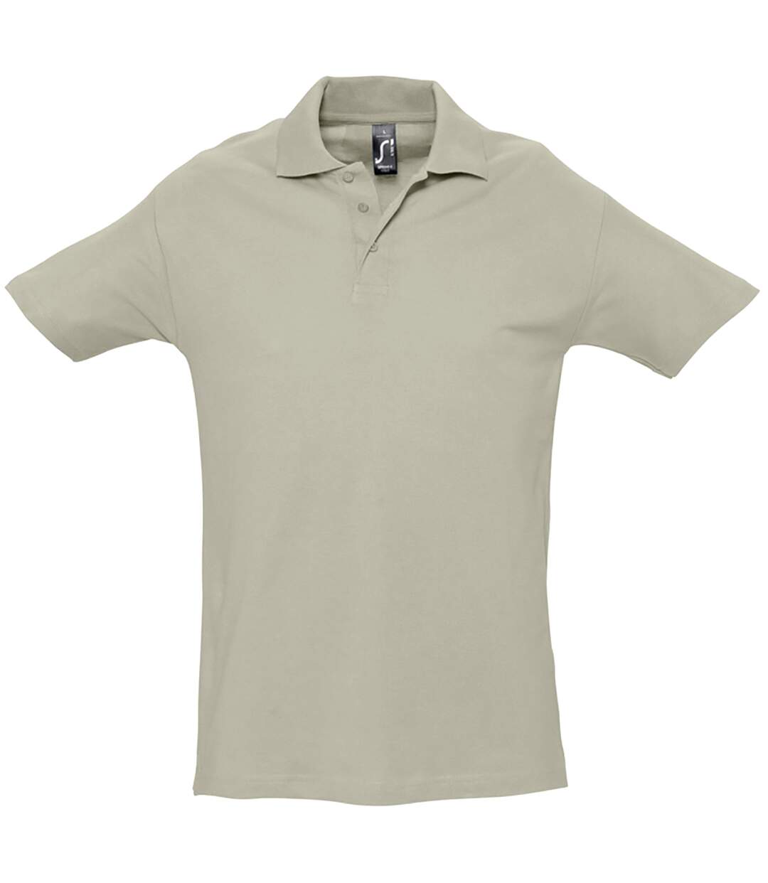 SOLS Mens Spring II Short Sleeve Heavyweight Polo Shirt (Khaki) - UTPC320-1