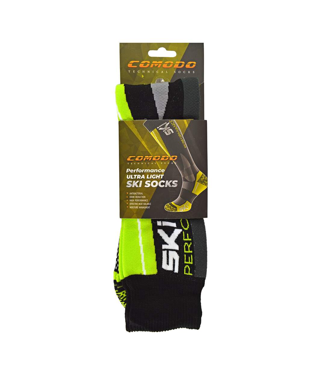 High-Performance Knee-High Unisex Snowboard Socks for Skiing-2