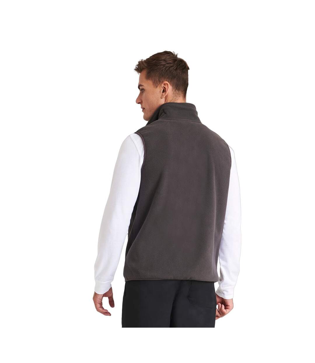 Mens fleece gilet charcoal PRO RTX-2