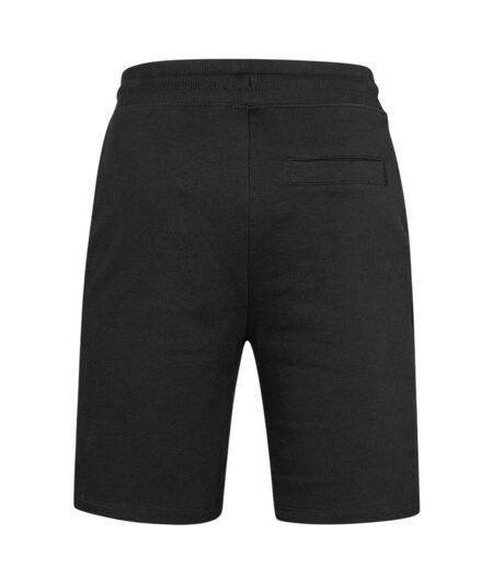 Mens Fleece Sweat Shorts Black Hugo