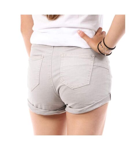 Short gris femme monday premium lw526 - l