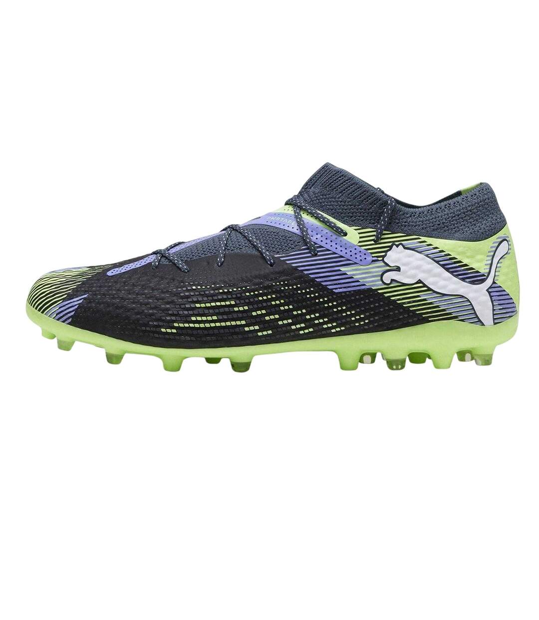 Mens Future 7 Pro+ Geometric Pattern Firm Ground Football Boots Frost Gray Puma-2