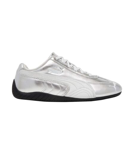 Basket Cuir Puma Speedcat Silver