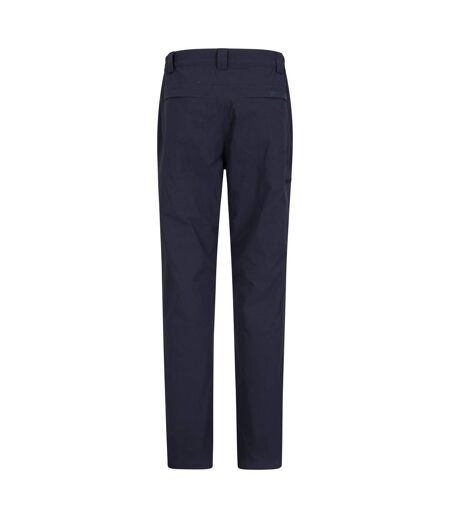 Womens/ladies Hiker Stretch Short Winter Trousers Navy Mountain Warehouse