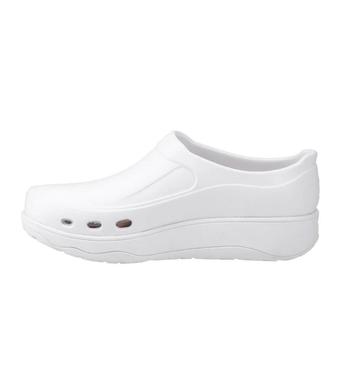Sabots work high-performance femme gris / blanc FitFlop-3