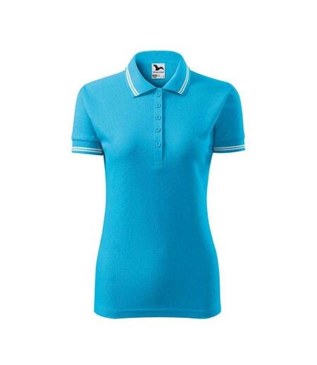 Polo Adler Urban Femme Turquoise Vif Malfini