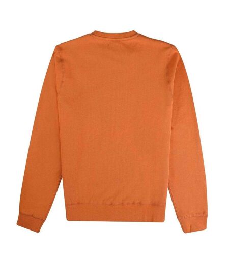 Sweat Sport Motif/style Petit Logo Homme Orange Aquascutum