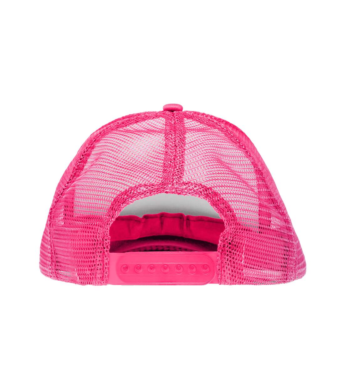 Casquette Trucker Detroit Rose Vif Blanc Result Headwear-2